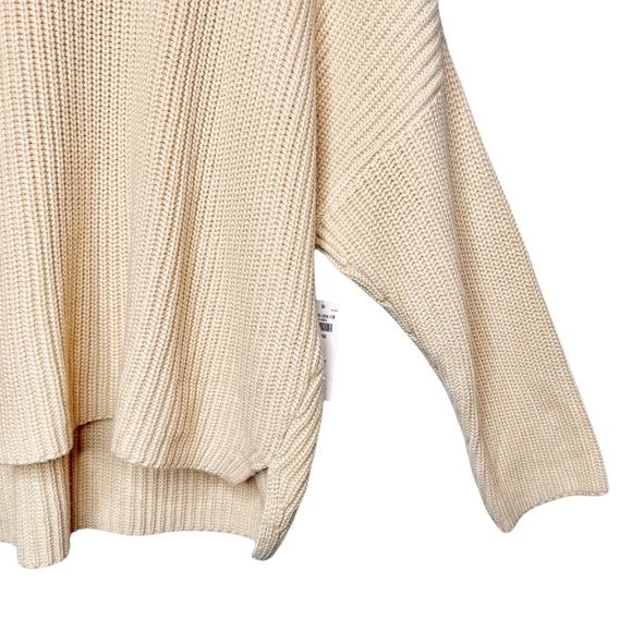 NEW Abercrombie & Fitch Women’s Cream Chunky Turtleneck Sweaters Sz 2X - Picture 6 of 12
